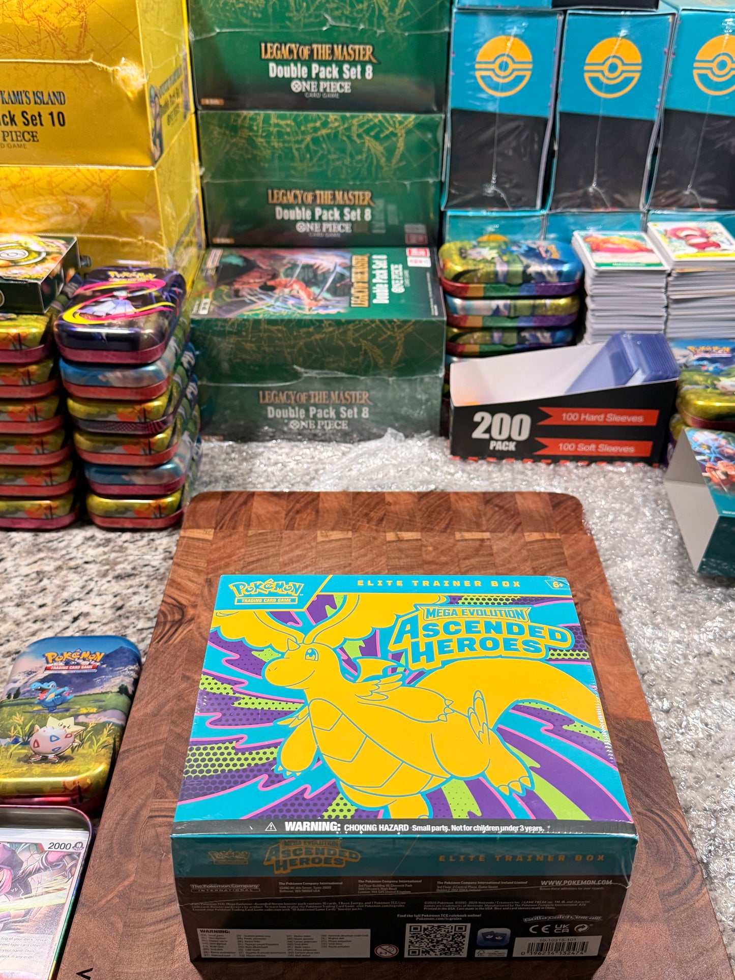 Pokémon TCG Mega Evolution Ascended Heroes Elite Trainer Box Dragonite EN 1 Box