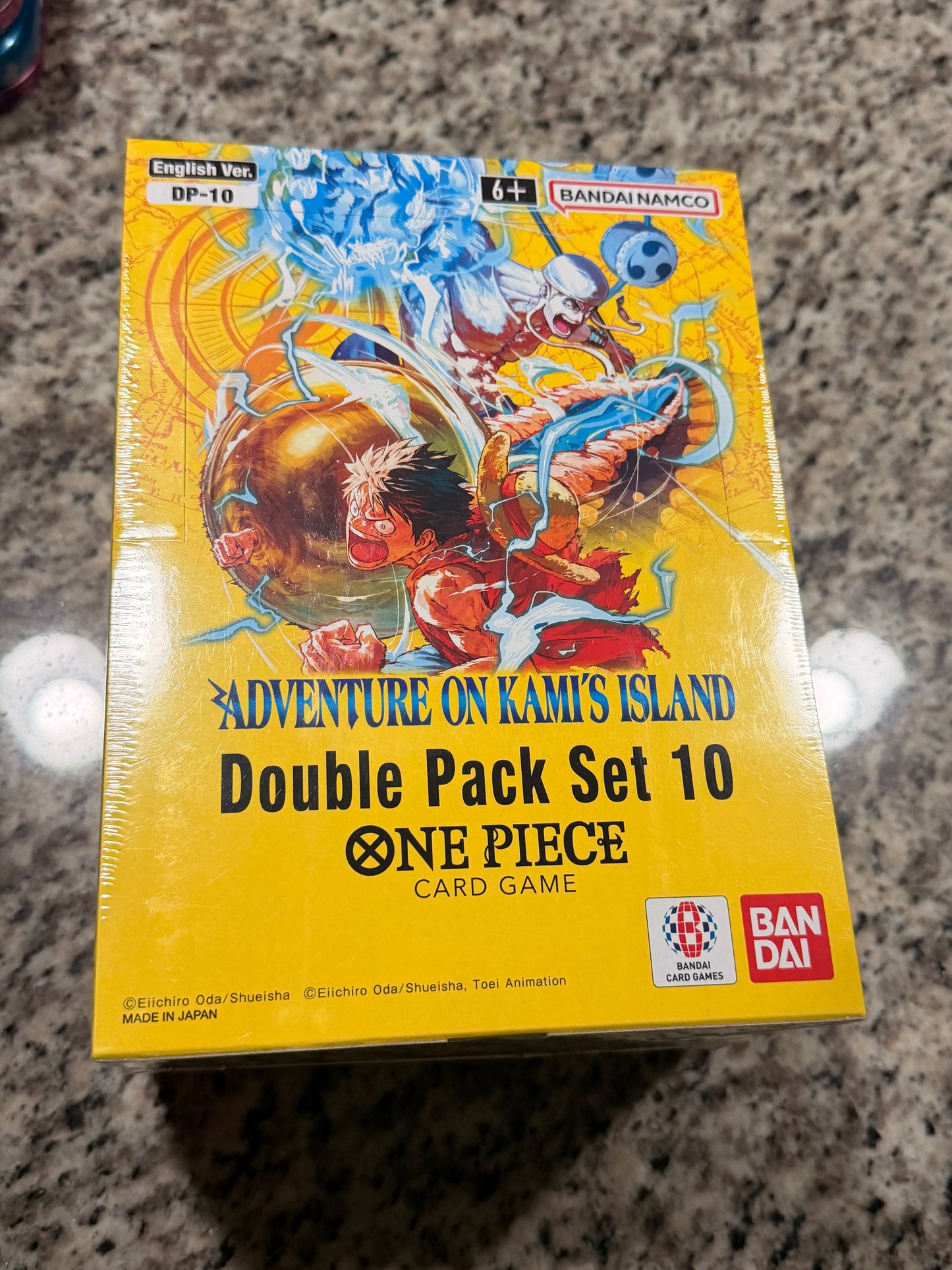 Bandai One Piece Card Game Adventure on Kami's Island Booster Box EN OP15-EB04