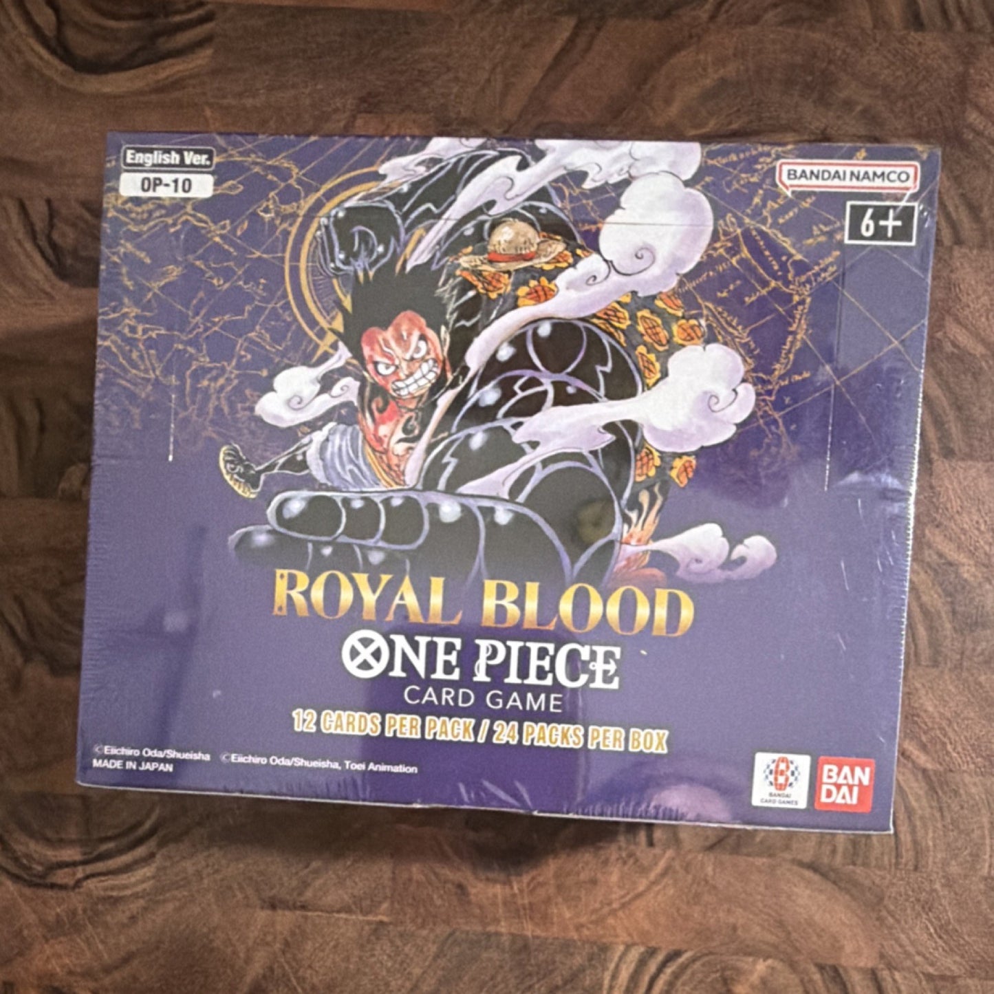 Bandai One Piece Card Game Royal Blood OP-10 English Booster Box 24 Packs